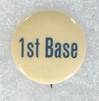 BPP Baseball Position Names Pins 1st Base
